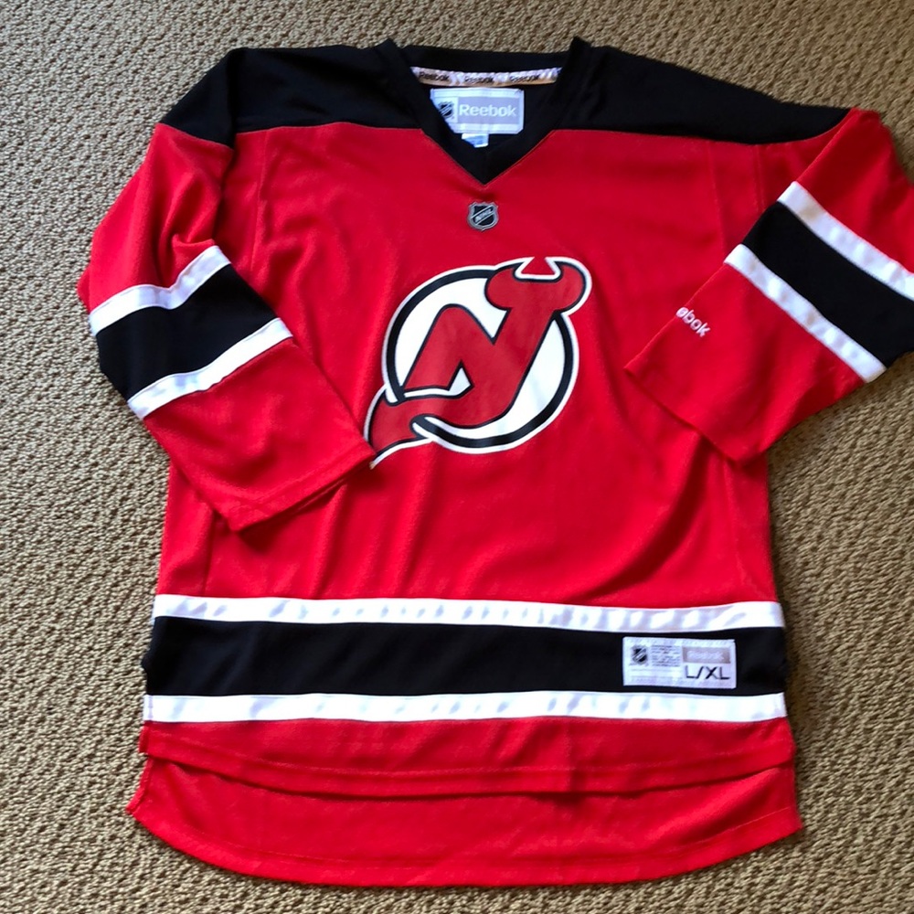 Boys NJ devils hockey jersey